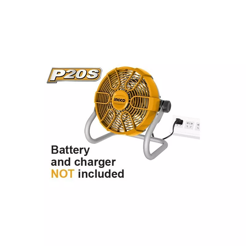Ventilatore a batteria 20V nudo